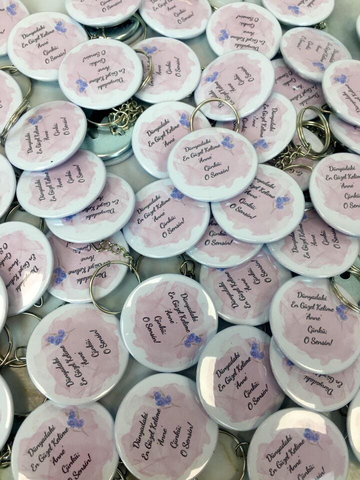 Anneler Günü Anahtarlık (Kartlı)