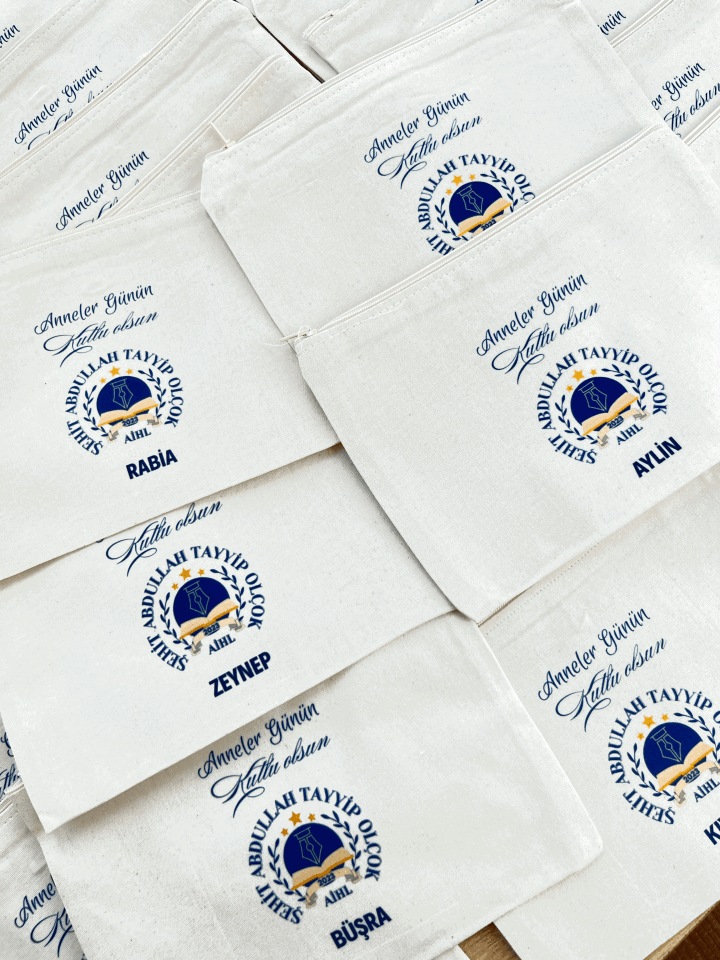 Özel Logolu İsme Özel El Çantası