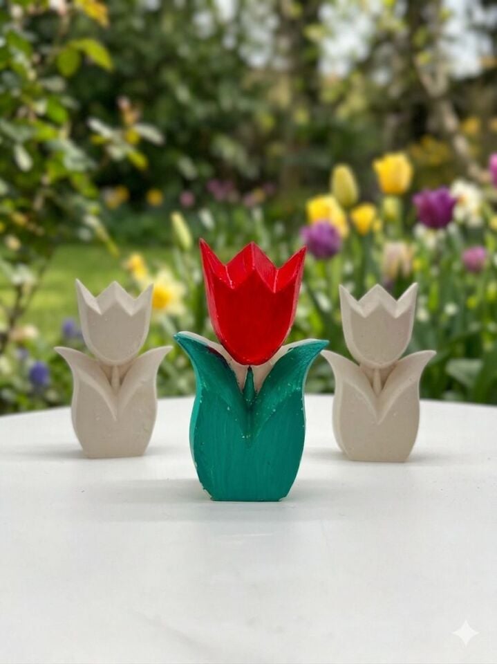 Anneler Günü Lale Boyama Etkinliği Seti