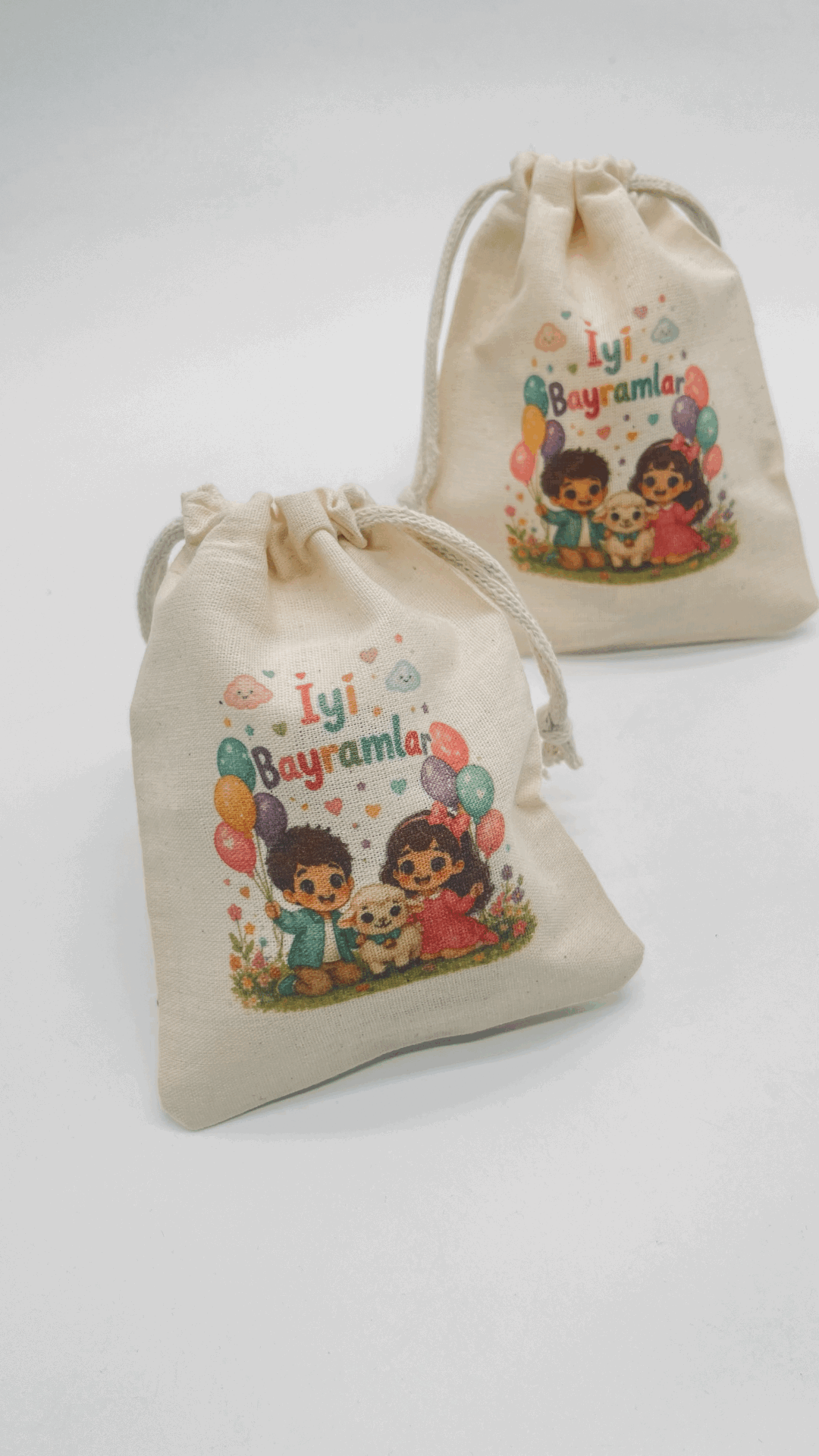 Kurban bayramı kesti  Kesesi 15x12cm