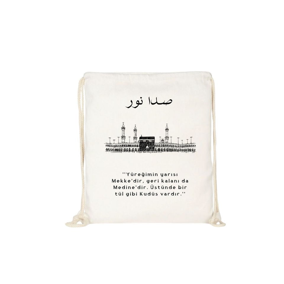 Büzgülü Sırt Çantası -35x40 cm