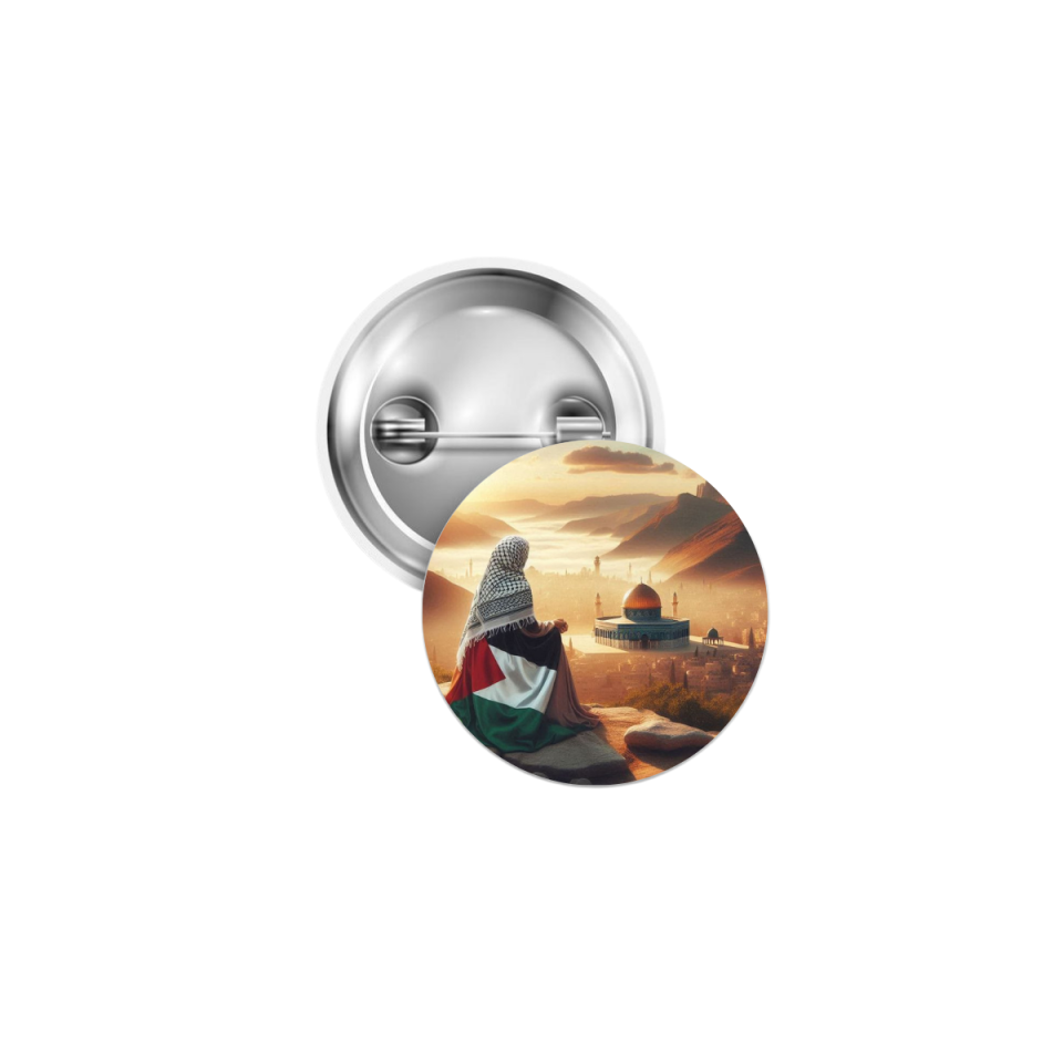 Filistin Temalı Rozet