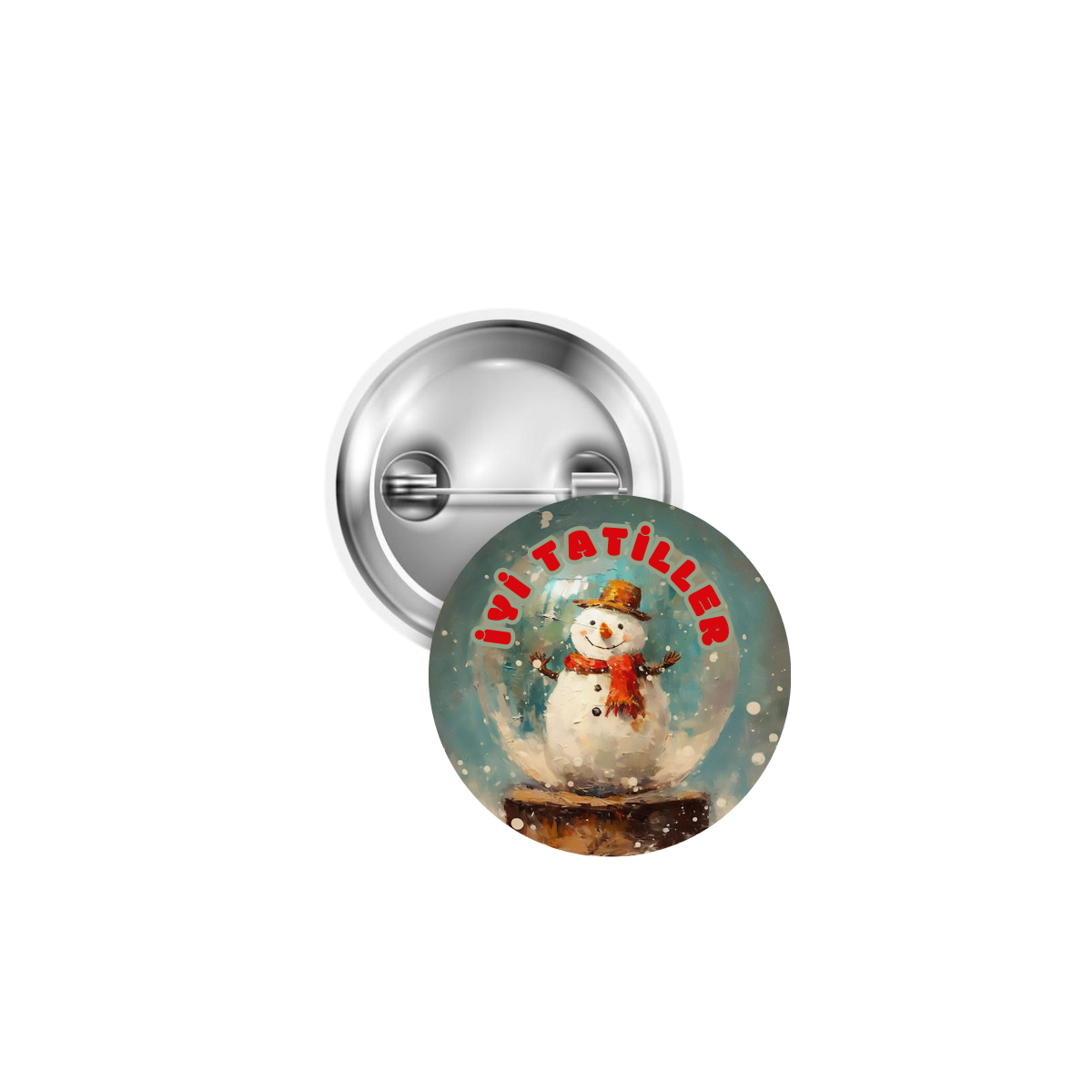 İyi Tatiller Rozet 44 mm