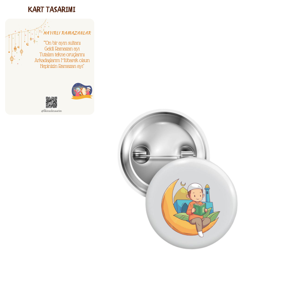 Ramazan Çocuk Rozet