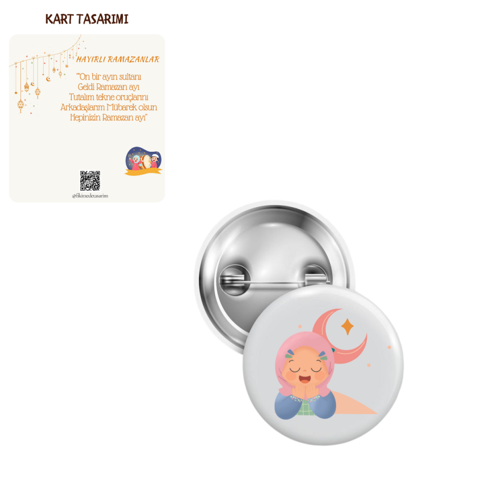 Ramazan Çocuk Rozet