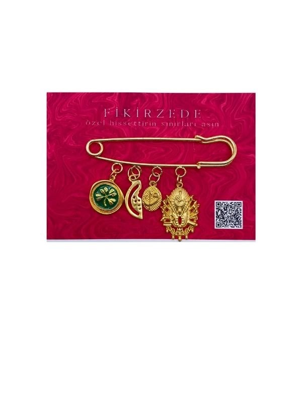 Osmanlı Charm Yaka Pini