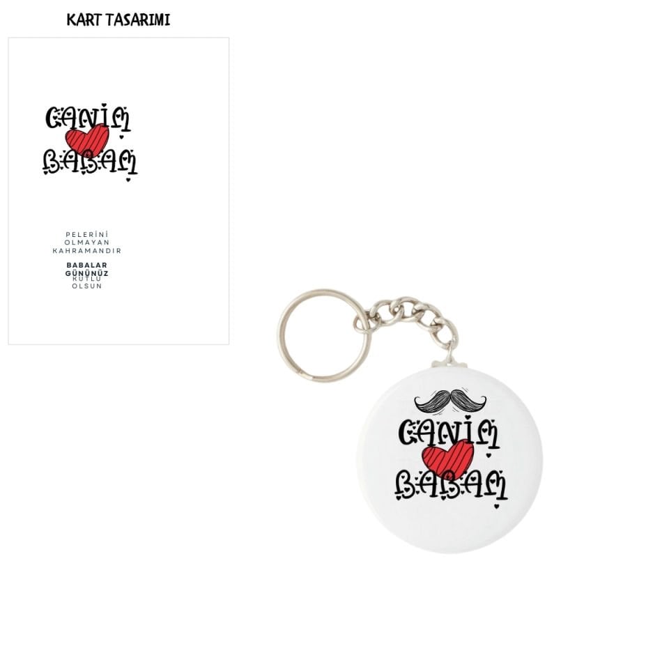 Canım Babam Kart & Anahtarlık