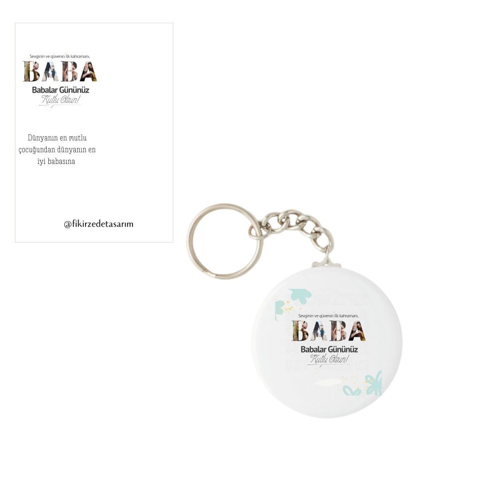 Babalar Günü Kart & Anahtarlık