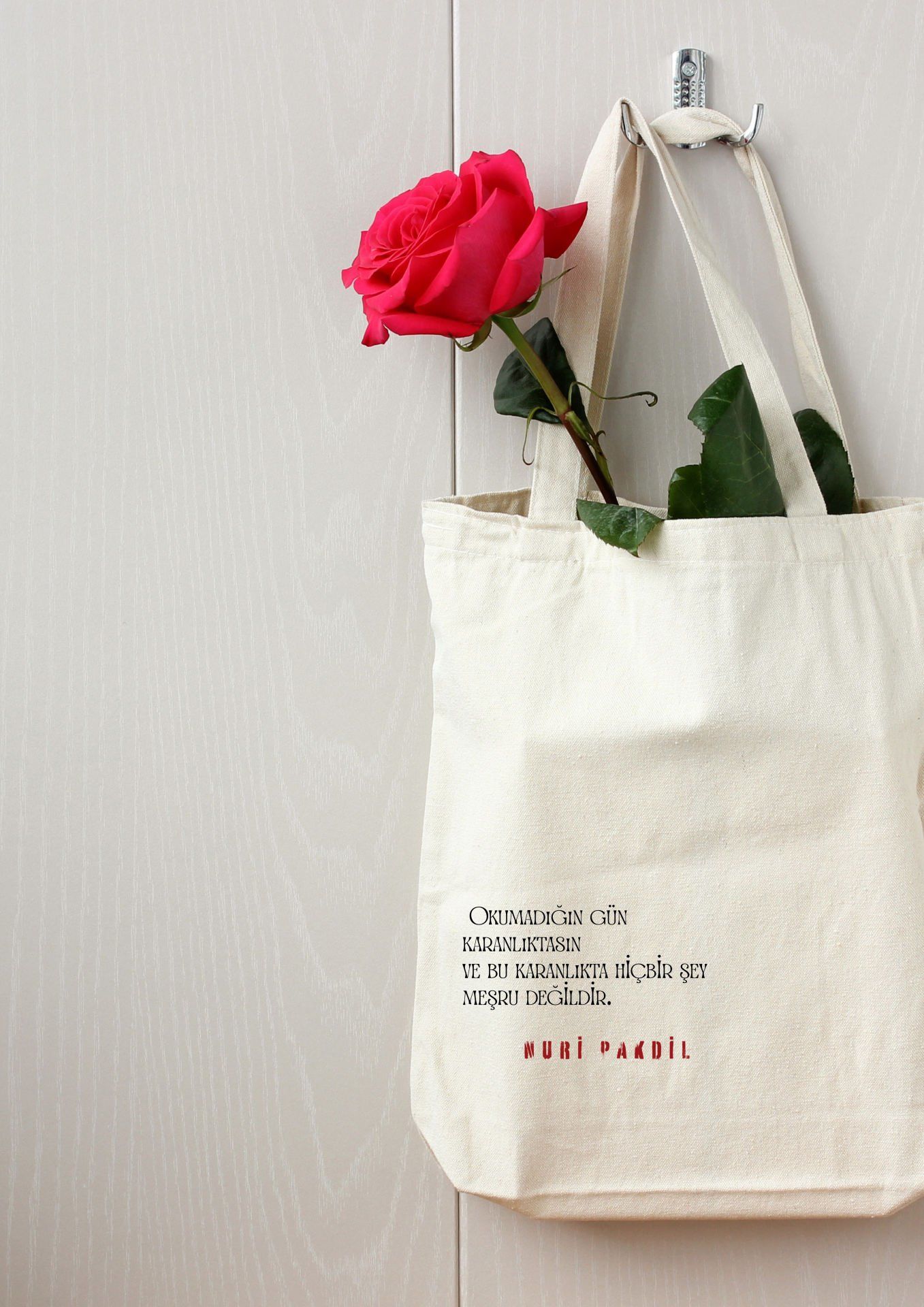 Okumadığın Gün Karanlıktasın  Çanta
