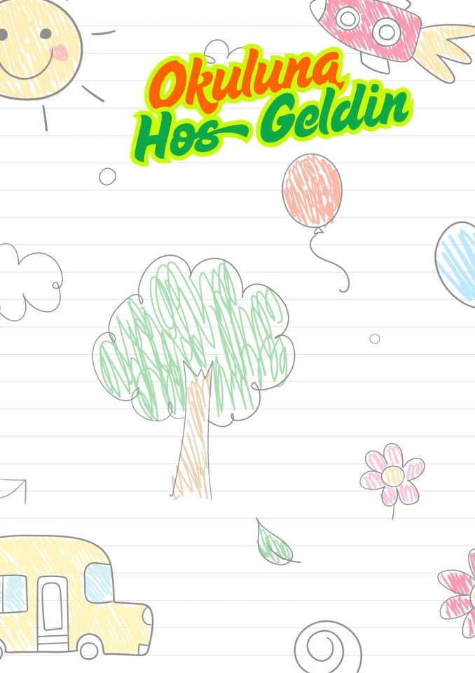 Okuluna Hoş Geldin Kartı & Rozet