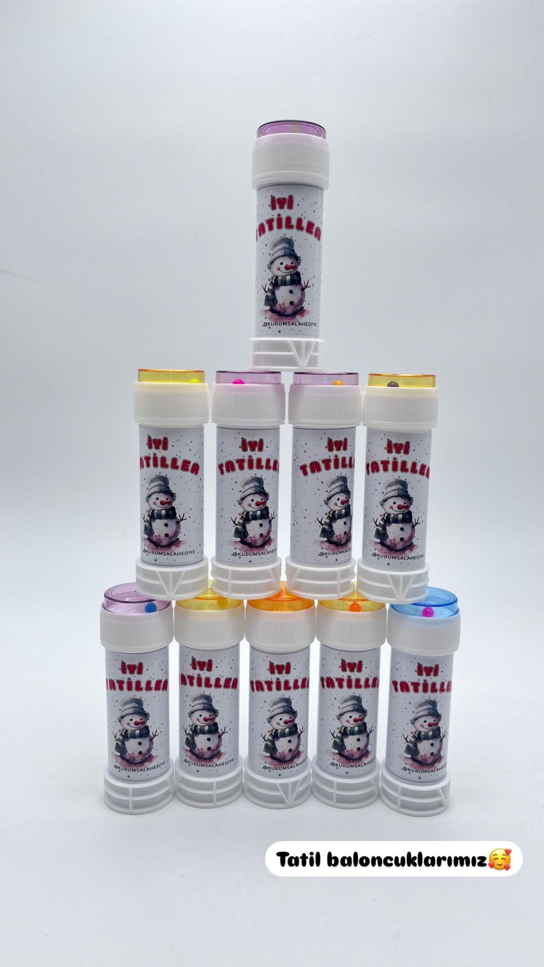 Köpük Baloncuk Karne Hediyesi