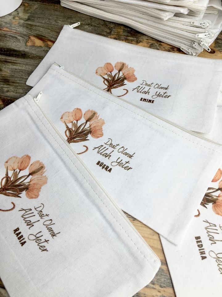 İsme özel Mottolu Lale Kalemlik